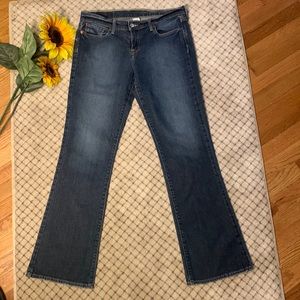 Lucky Brand jeans sweet N’Low wide leg dark wash like new